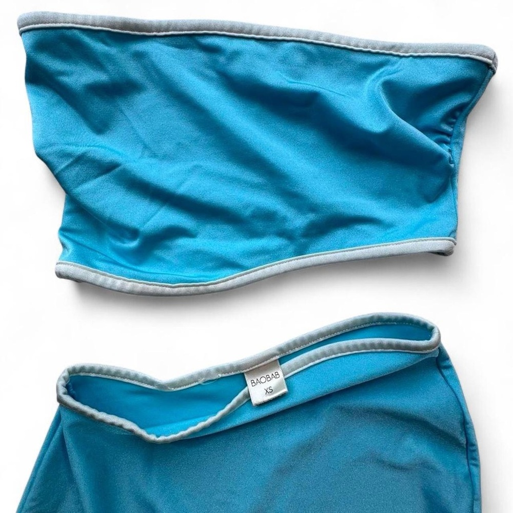 Baobab Collection Blue Skirt Set XS - Picture 3 of 4